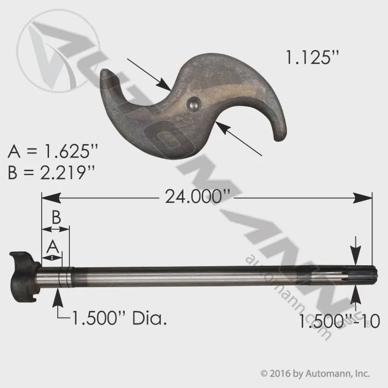 123.102400.01 - Camshaft LH