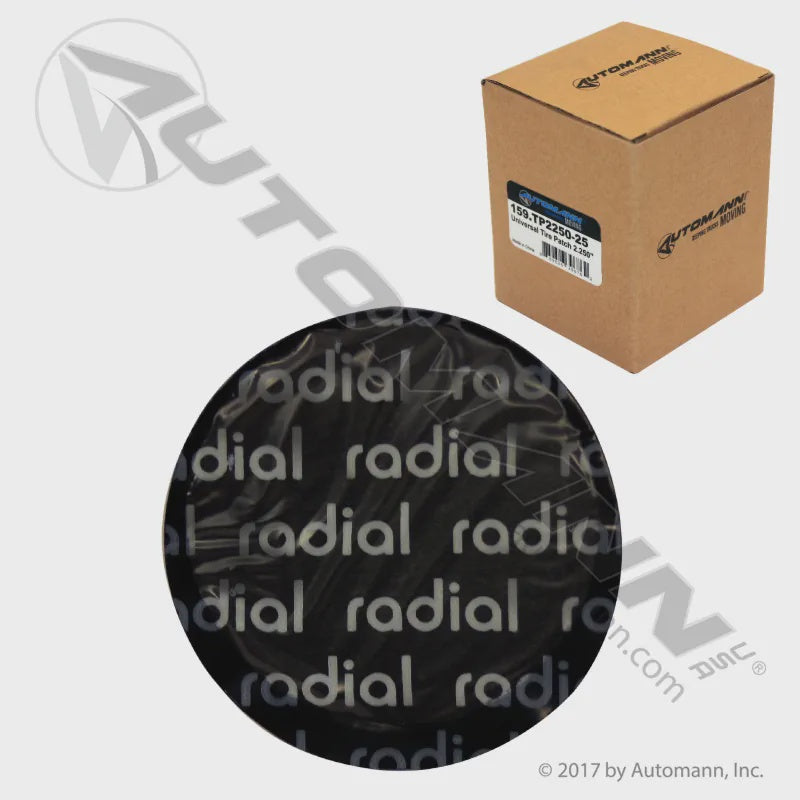 159.TP2250-25 - Universal Tire Patch 2.250in