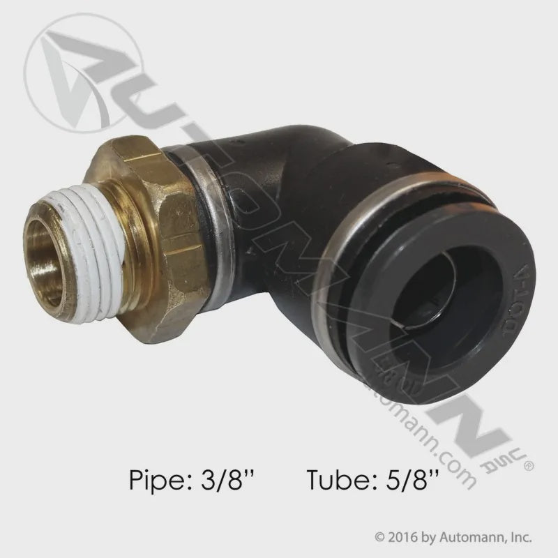 177.116910C - PLC Swivel Male Elbow 5/8 X 3/8in
