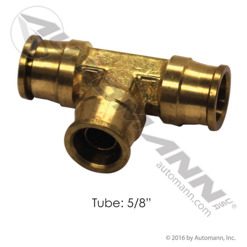 177.13B6410 - Brass PLC Union Tee 5/8in