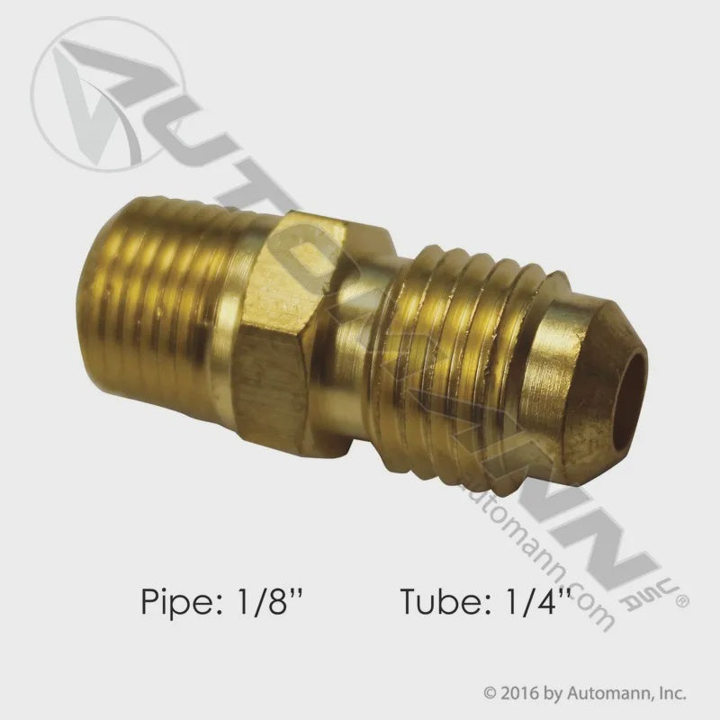 177.8484A - Male Connector 1/4in SAE X 1/8in Pipe