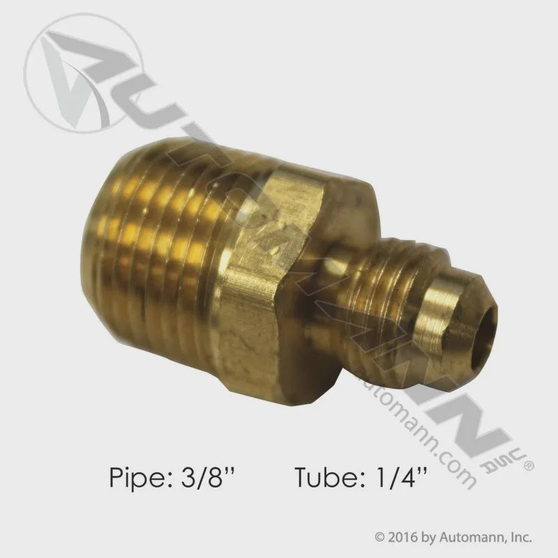 177.8484C - Male Connector 1/4in SAE X 3/8in Pipe