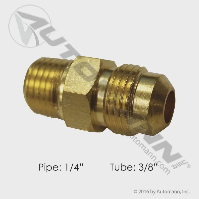 177.8486B - Male Connector 3/8in SAE X 1/4in Pipe