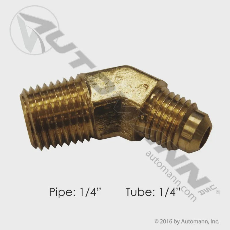 177.8544B - Male Elbow 45 DEG 1/4in SAE X 1/4in Pipe
