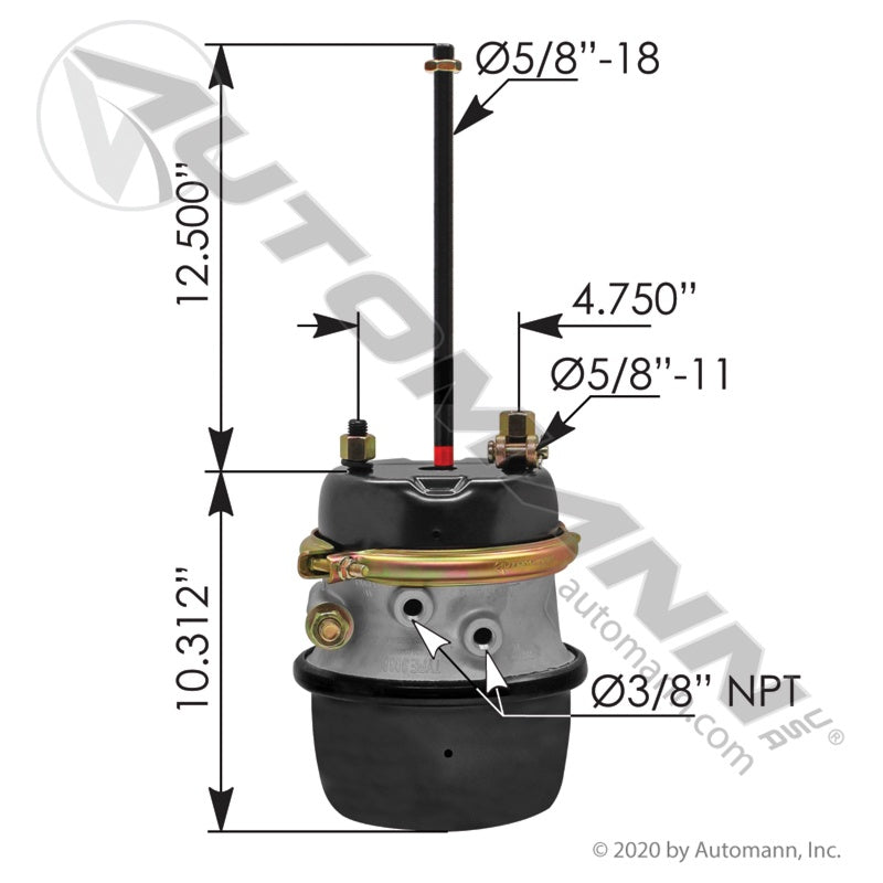 179.SB3036S - Spring Brake Type 30/36 Sealed