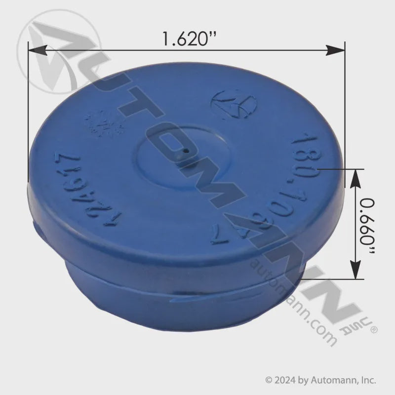 180.10617 - Center Fill Plug, Rubber