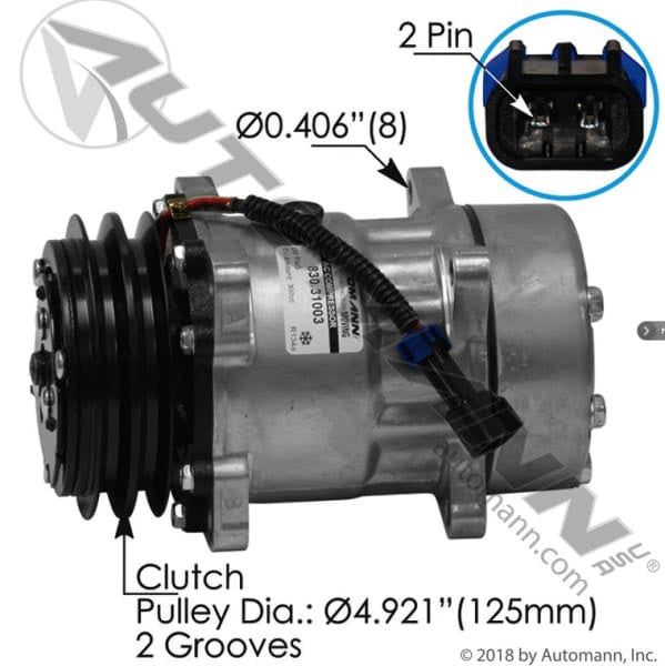830.31003 - Air Conditioning Compressor 7H15 Type