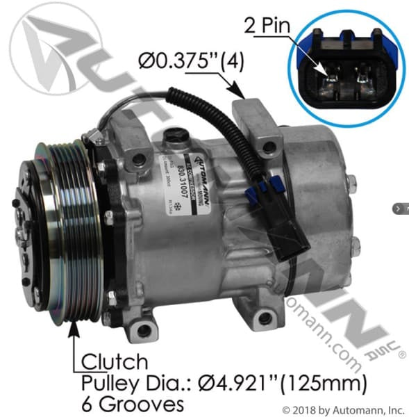 830.31007 - Air Conditioning Compressor 7H15 Type