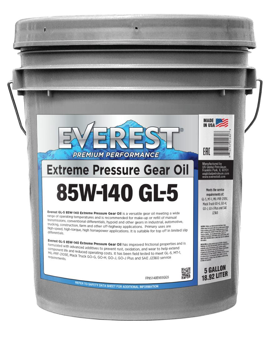 85W-140 GL-5 GEAR OIL