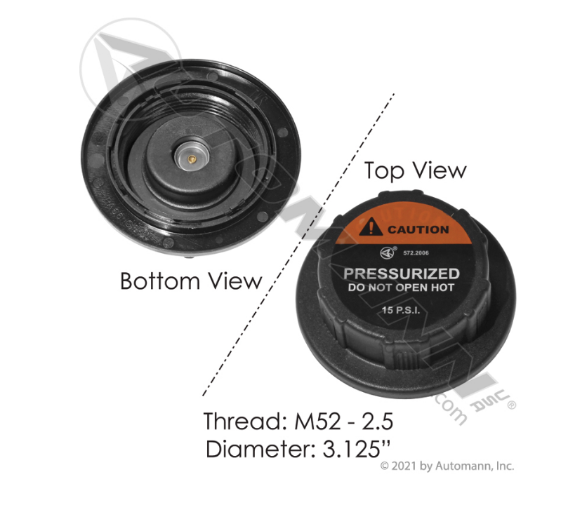 572.2006 - Coolant Reservoir Cap