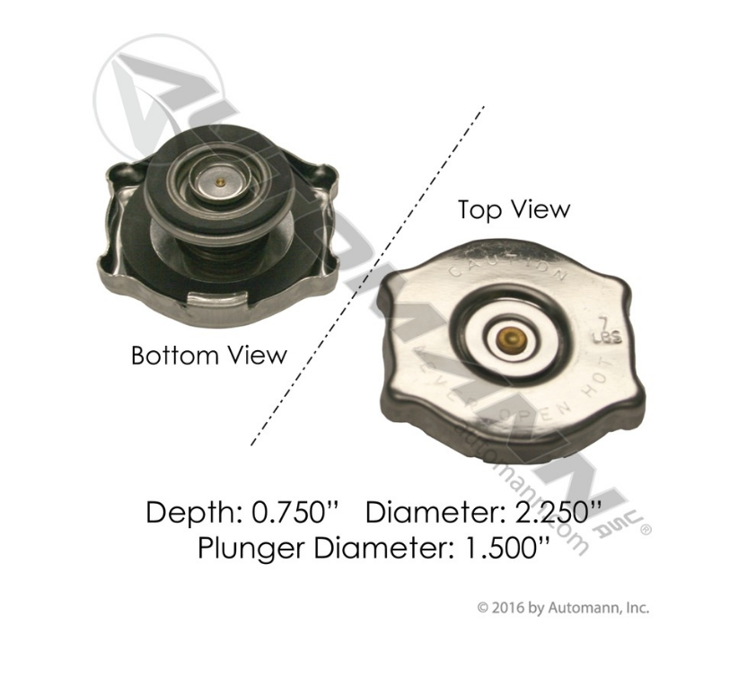 572.2003 - Radiator Cap 7LB