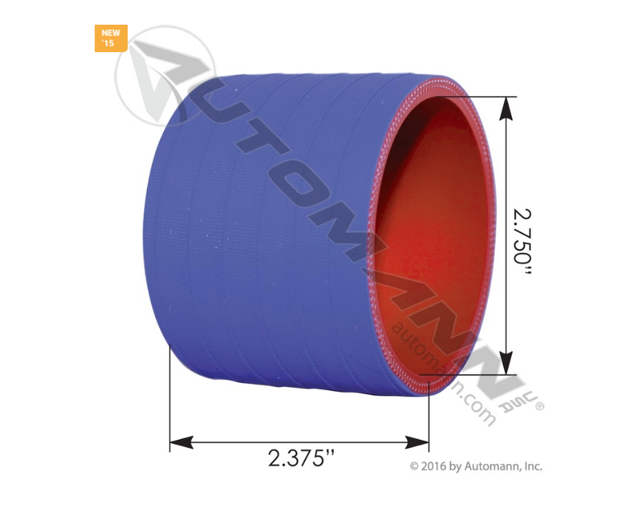 561.99714 - Hose EGR Cooler Detroit 2.75"x2.375"