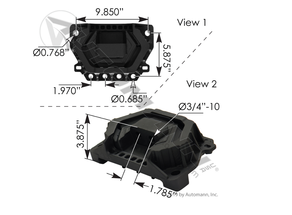 M46852 - Motor Mount Freightliner