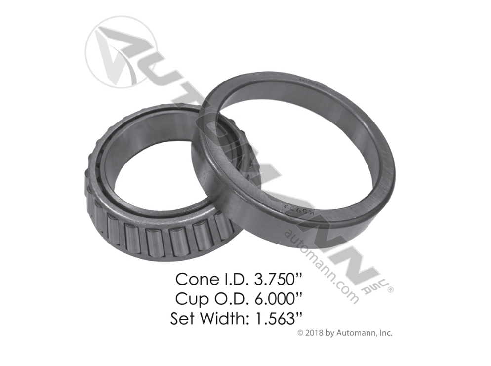 182.403 - Wheel Bearing Kit 592A/594A