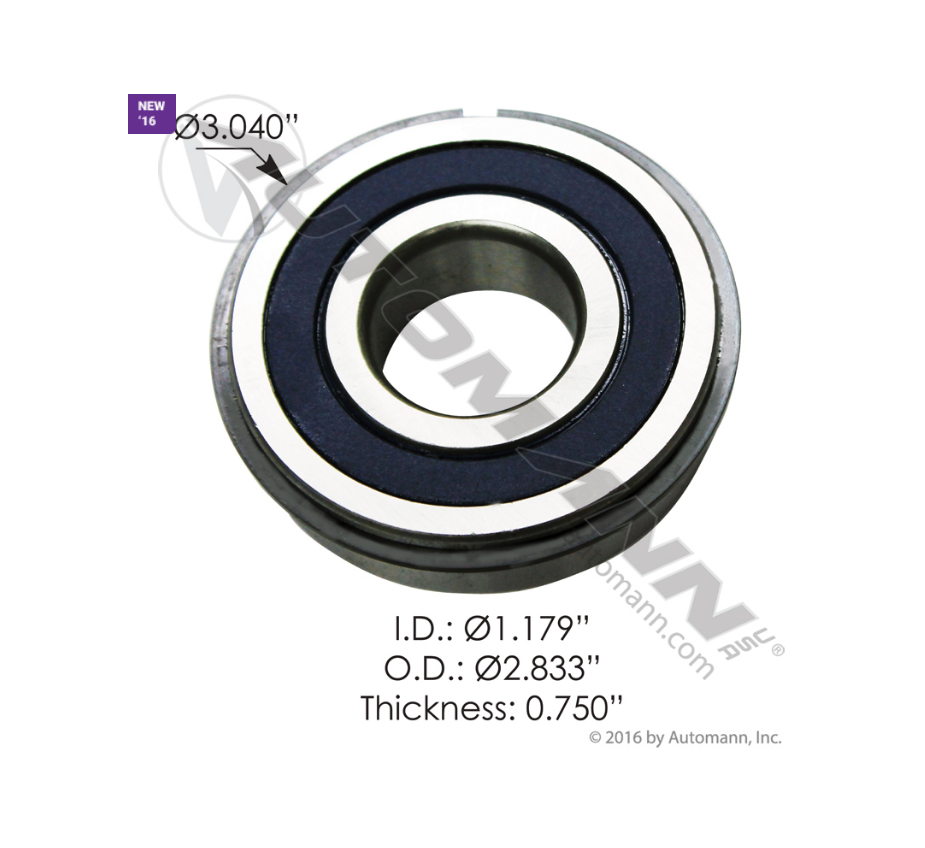 182.306VVL - Pilot Bearing High Temperature Mack