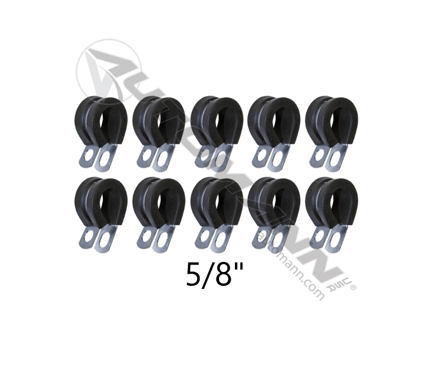 561.3110 - Tube Clamp Rubber Lined 5/8in - 10 Pack (905RA, 492003, 021117)