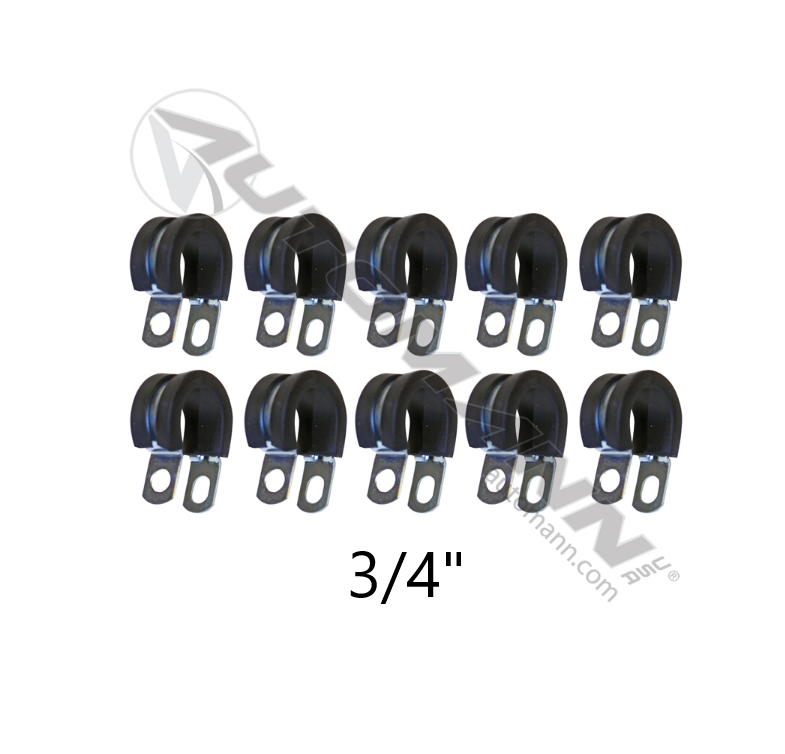 561.3112 - Tube Clamp Rubber Lined 3/4in - 10 Pack ( 906RA, 021118, 492004)