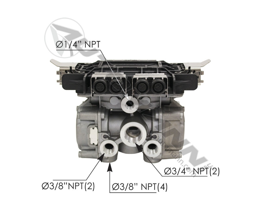 170.S4005001030OE - OE Wabco TCS2 ABS ECU/Valve (4005001030)