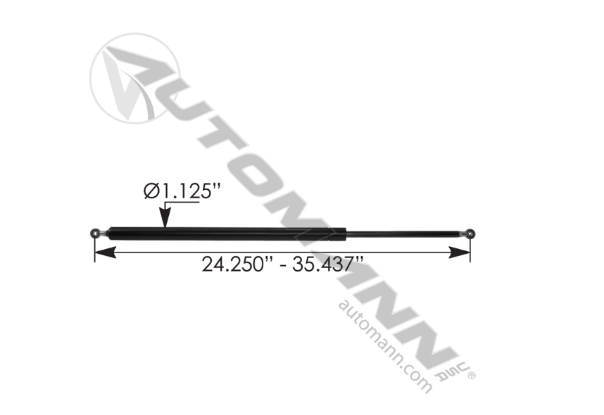 565.196516 - Hood Shock Kenworth (L71-1010)