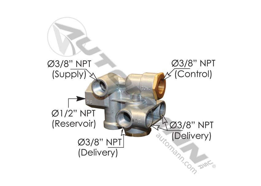 170.110500 - Spring Brake Control Valve