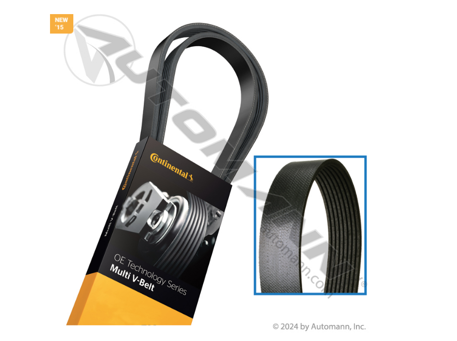 815.4080797 - Continental V Serpentine Belt OE Tech (4080797, K080797)