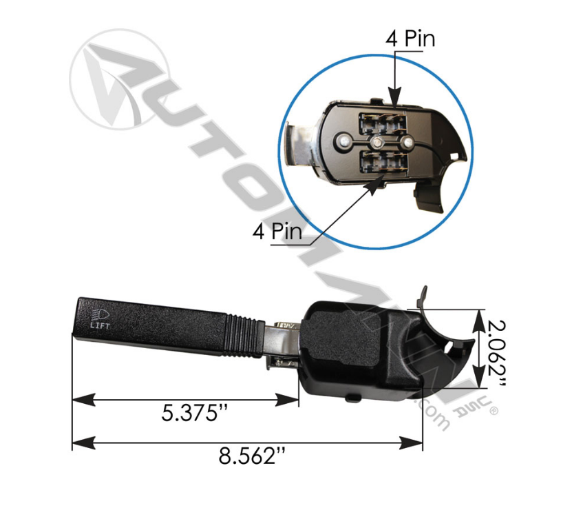 577.46010 - Turn Signal Freightliner. Ref. # 1481176, 1481177, 48522, TL3005