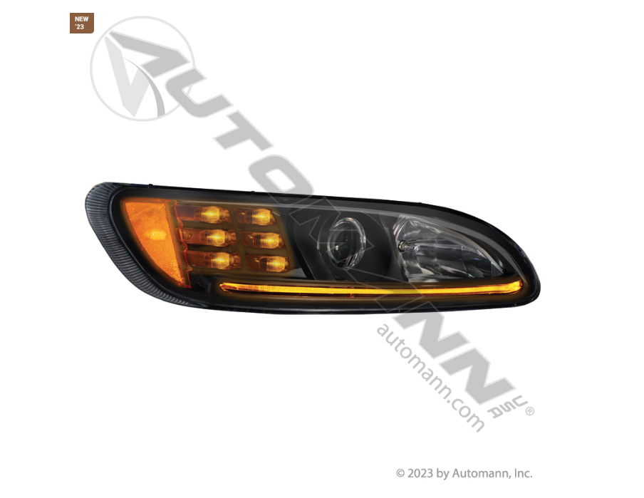 564.75099DB - Headlamp LED RH Peterbilt 386/387