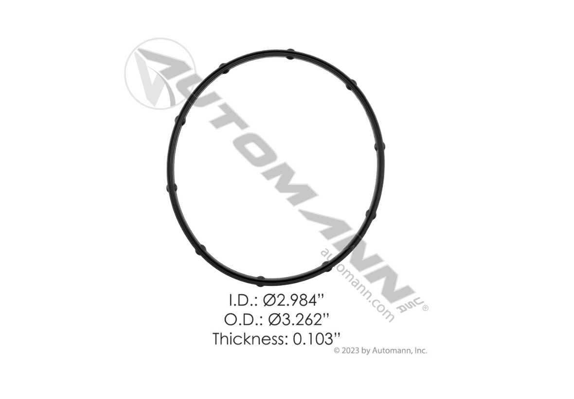 M905660 - Engine Camshaft Cover Seal Cummins ISX. Ref. # 4985660