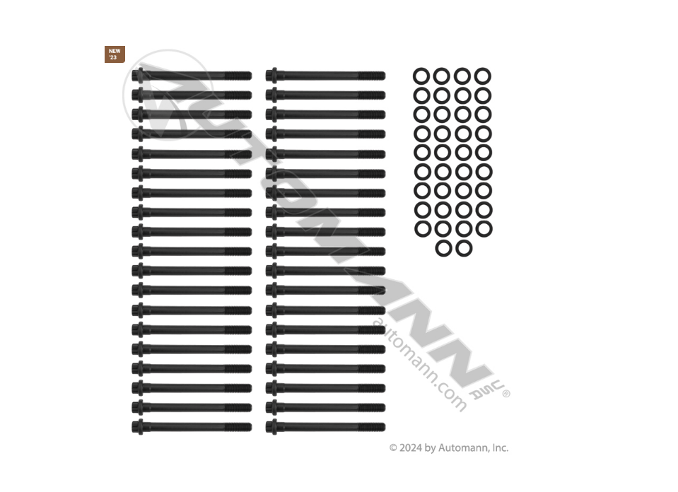 840.CHBK23S60 - Cylinder Head Bolt Kit Detroit Series 60 (Ref. # 23530768, 8929328)