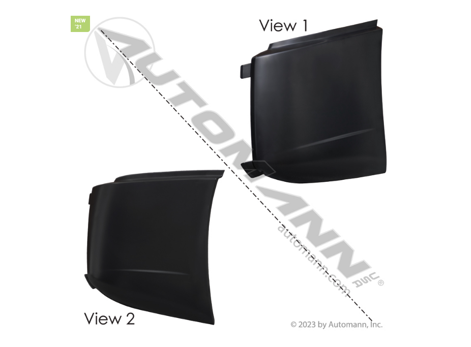 564.96086 - Corner Bumper Cover LH Volvo (Ref. # 82750588)