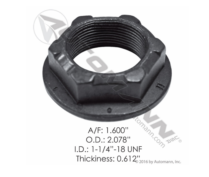 750.936 - Center Bearing Lock Nut, Ref. # 1227Z936, 20-74-91