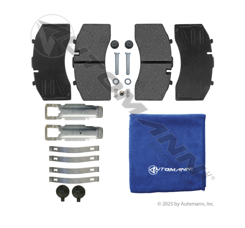 141.D1369HP - Air Disc Brake Pads 28K, Ref. # K070796, K109113, K129276, K182235