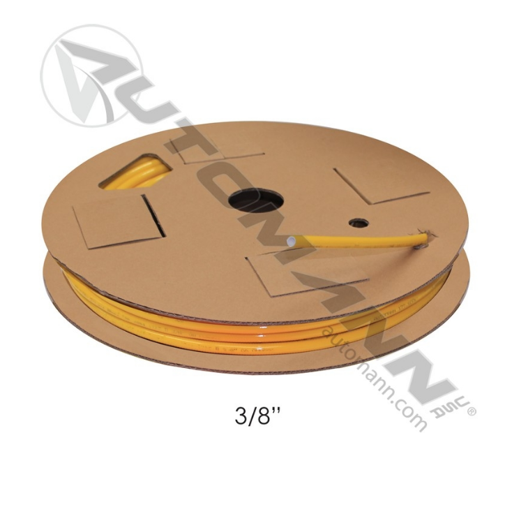 177.5006Y - Nylon Tubing 3/8in OD Yellow, Ref. # 1926071, 451031Y, 811038100Y, 020166
