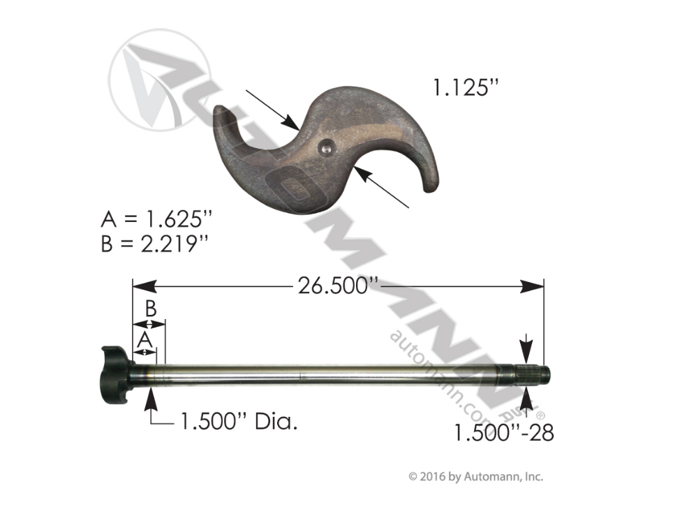123.282616.03 - Camshaft LH