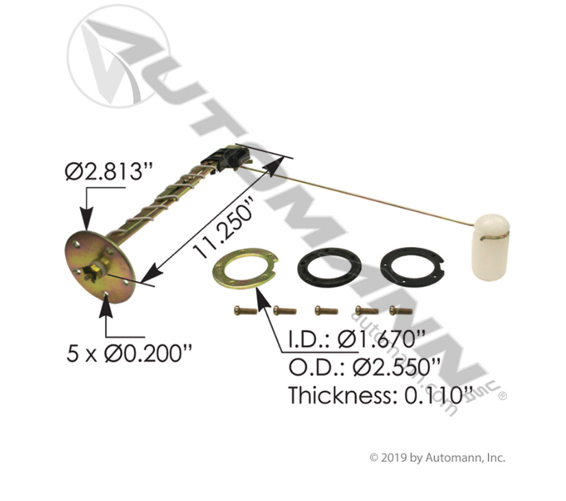 178.1207 - Fuel Level Sender Kit