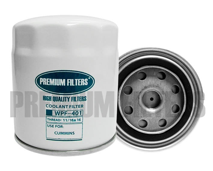 WPF-401 Coolant Filter. WF2073, BW5071, 24071, WA940/1, P552071, WF2071, WFC1, PR3908, W54452, WC5711, 4071, LFW4071, PSA331, 3100304, GS078, AW2010SP, WF2071