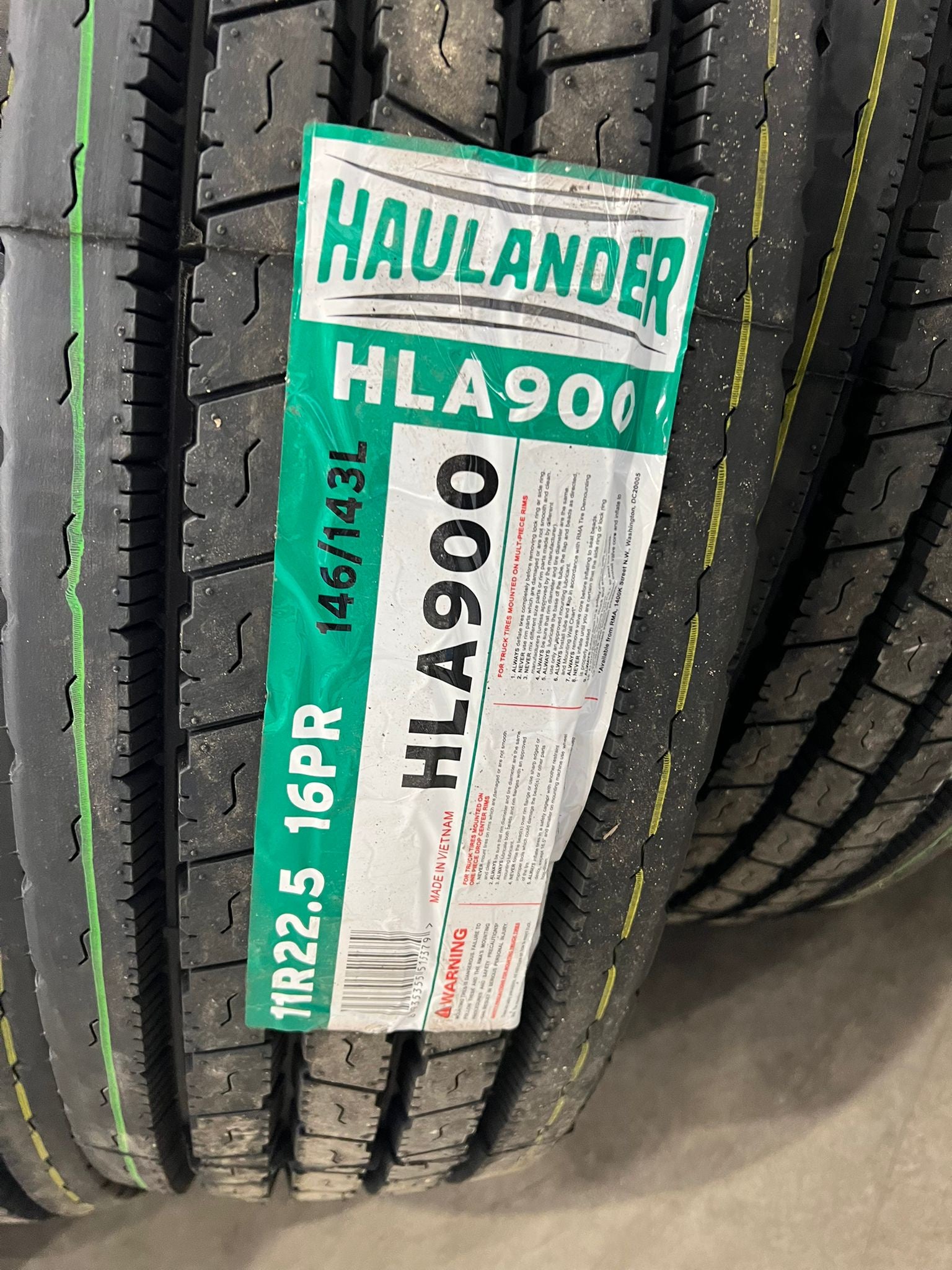 Haulander 11R22.5 16PR 146/143L All Position Commercial