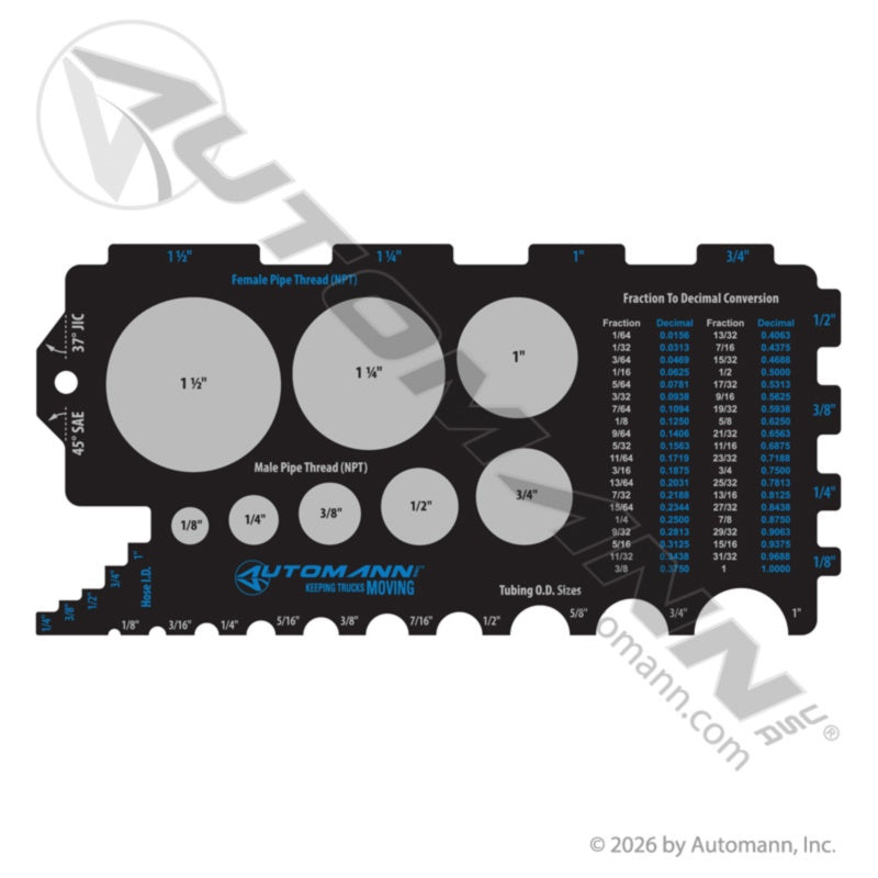 CAT-FG1 - Multipurpose Fitting and Airline Gauge