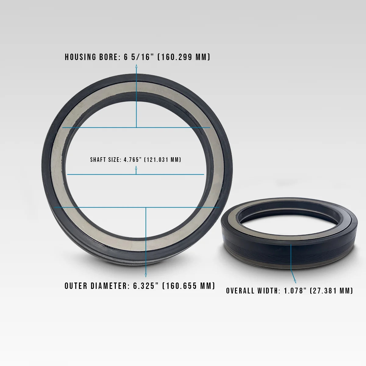 F276226 Oil Seal – Replacement for 370003A, Drive Axle Seal