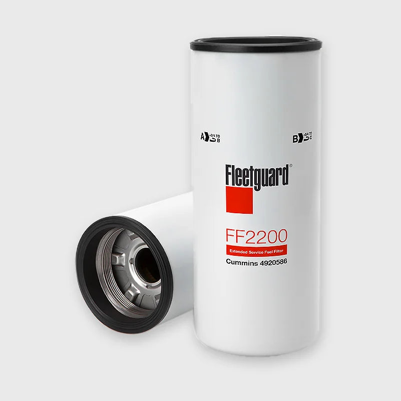 Premium Fleetguard FF2200 Spin-On Fuel Filter for Freightliner, International, and PACCAR available at STX Supply & Services for optimal engine performance and protection.