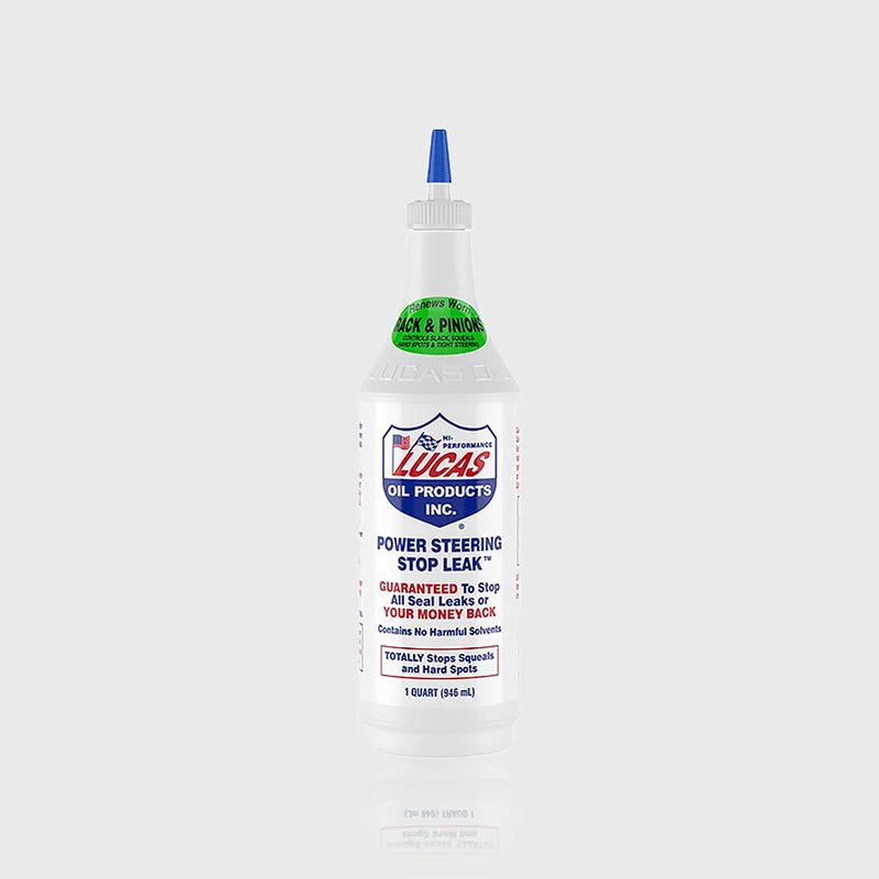 Lucas Oil 10011 Power Steering Stop Leak - 1 Quart Bottle