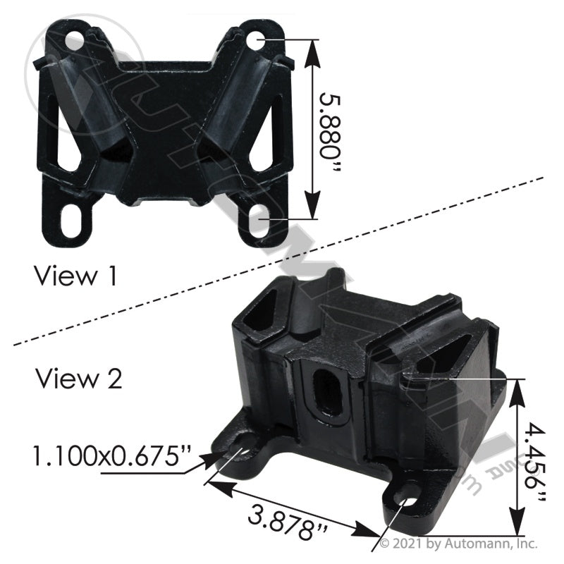 M75525 - Motor Mount Rear Peterbilt