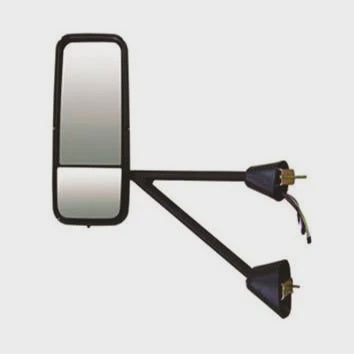 Chrome Mirror Power/Heated Replacement For Kenworth T660/T600/T800 Driver Side | F247534