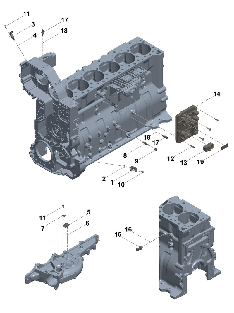 Cummins X15 - Engine Control Module - Components