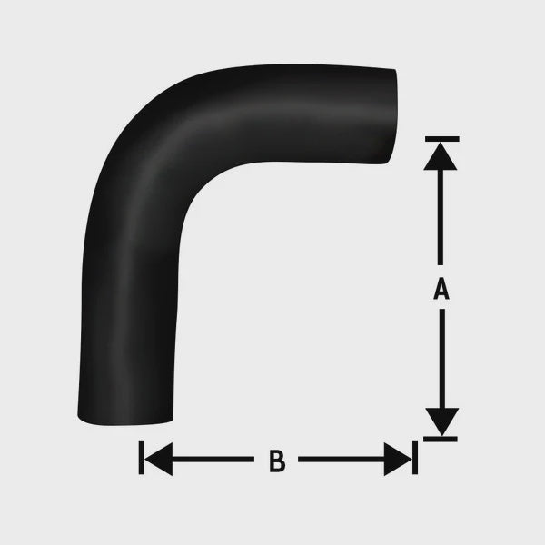 HOSE (1-1/4in ID) (A 5in) (B 4in)