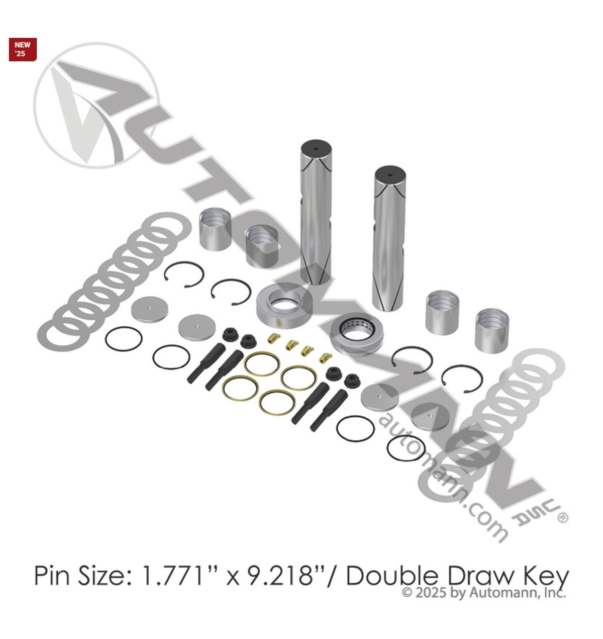 460.538E - King Pin Kit Spiral Rapid No-Ream
