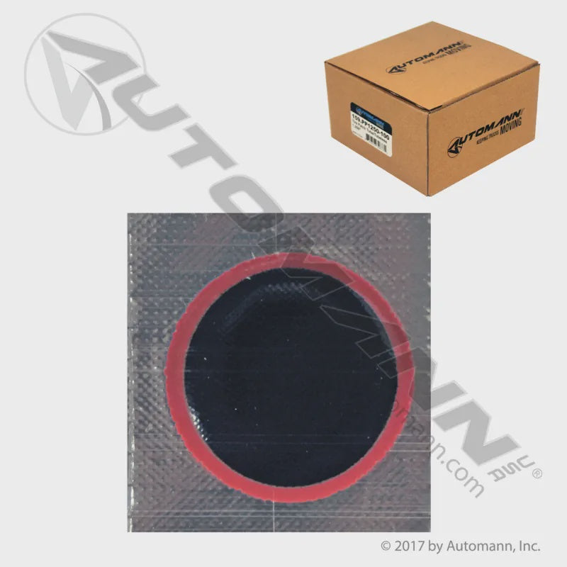 159.PP1250-100 - Tire Patch Tube/Tubeless 1.250in