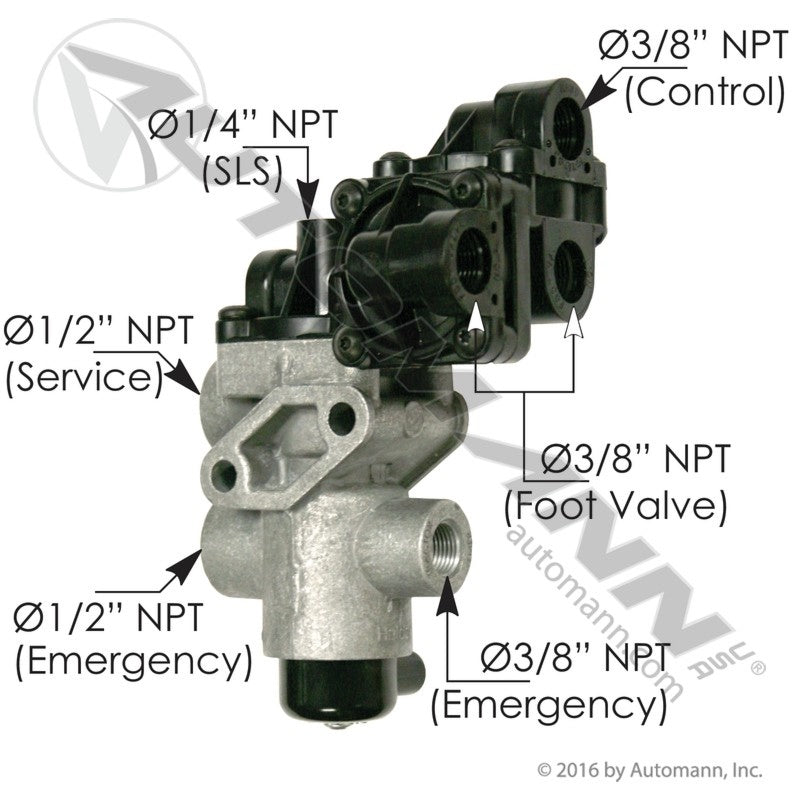 170.KN34110 - Midland Type Tractor Protection Valve