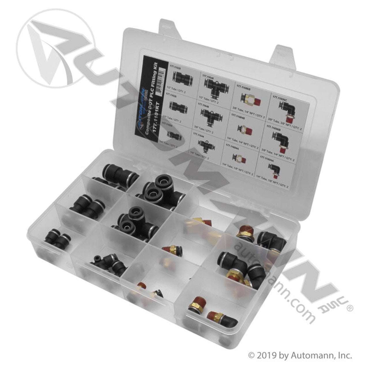 177.1101KT - Composite DOT PLC Fitting Asst Kit