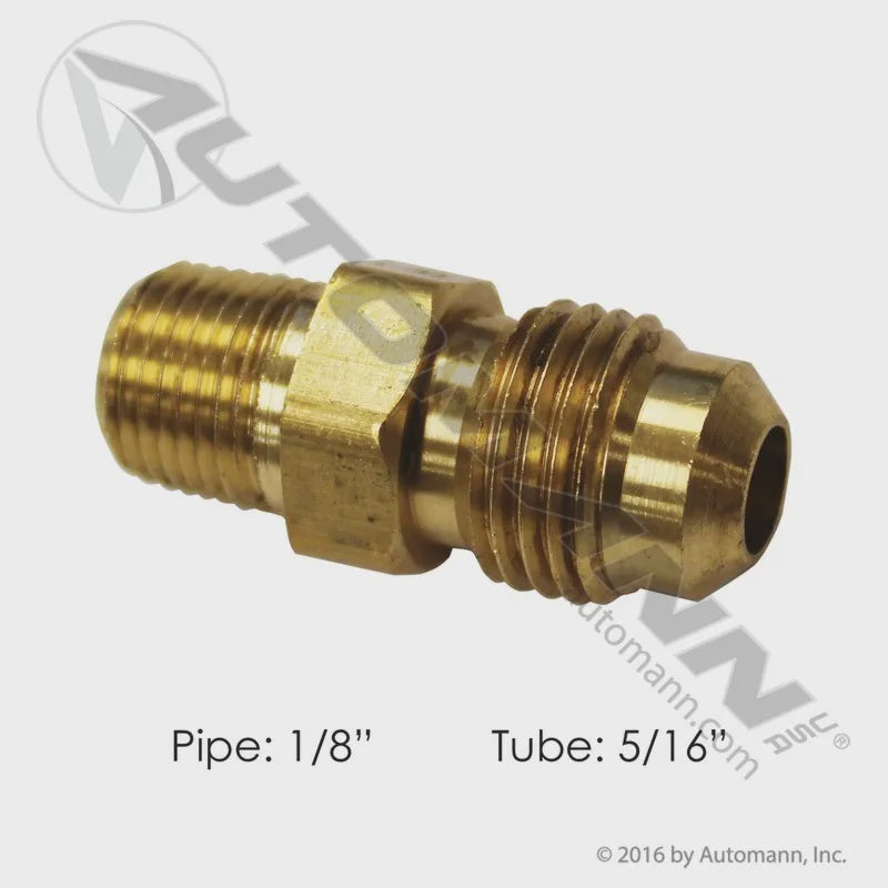 177.8485A - Male Connector 5/16in SAE X 1/8in Pipe